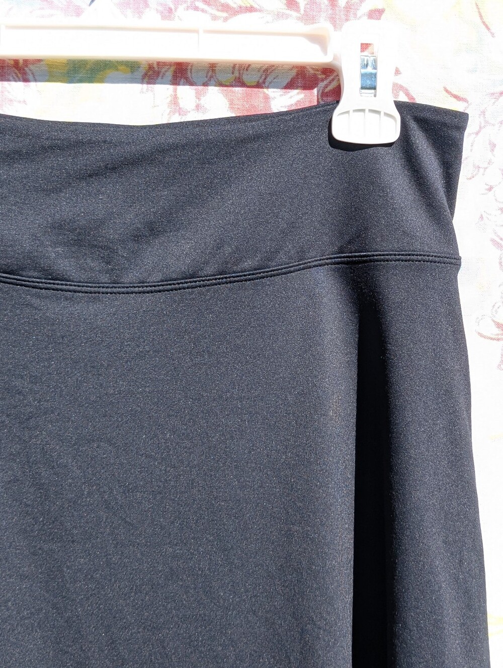 Patagonia Medium Morning Glory Black A-Line Skirt - Picture 2 of 6